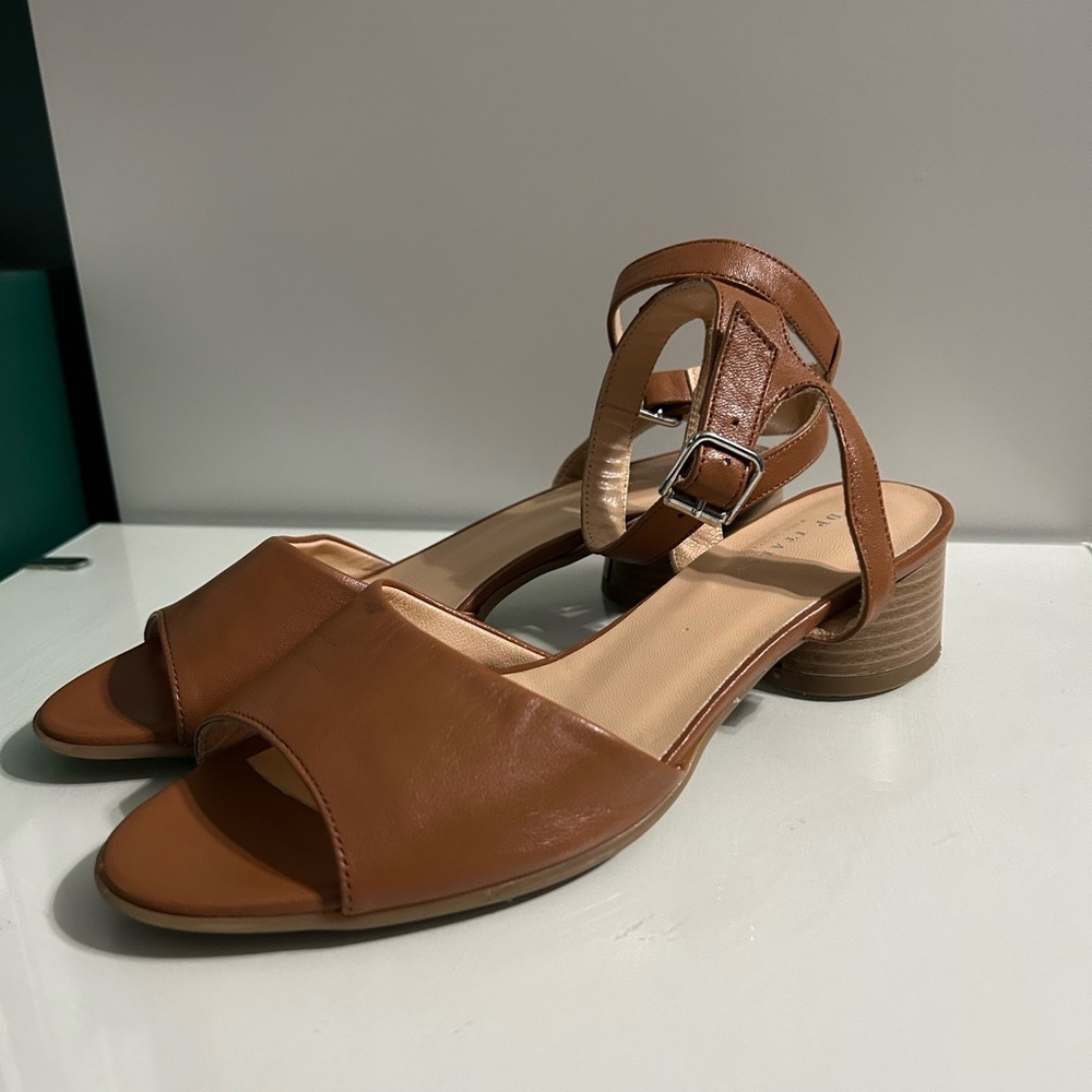 DP Italia Leather Sandals - Picture 1 of 7